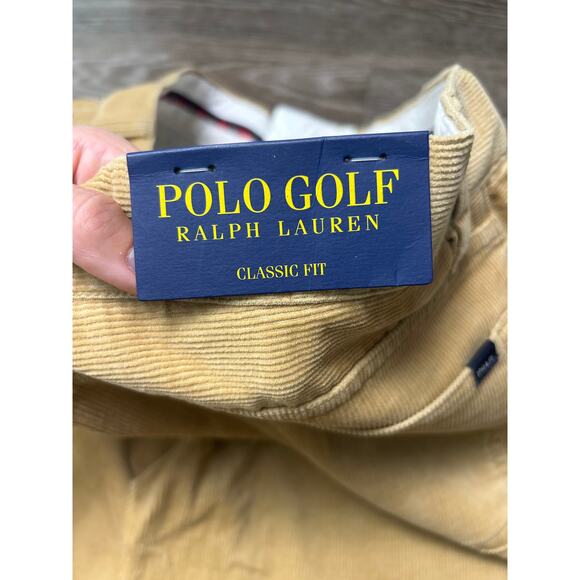 Polo Golf Ralph Lauren Corduroy Trousers Size 32/32 NWT - Picture 2 of 10